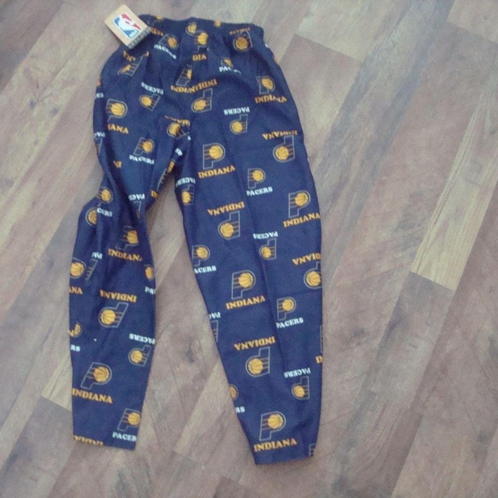 INDIANA PACERS 5/6 PANTS BOTTOMS PAJAMAS SHIRT VINTAGE Y2K 00S L3